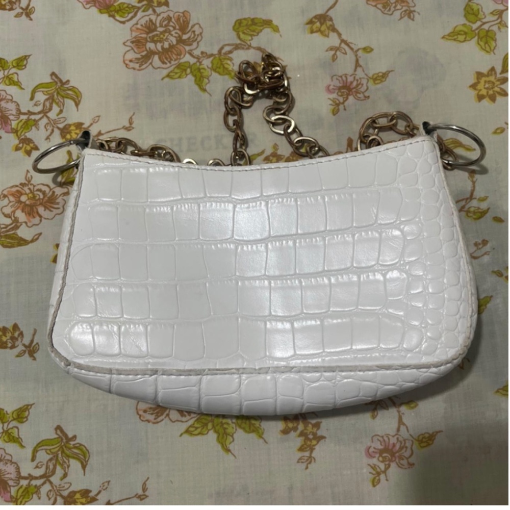 Small white purse